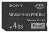 ����� ������ Sony Memory Stick pro duo MARK2 4 gb