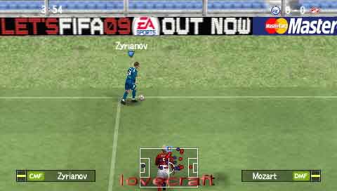 ���� ��� PSP Pro Evolution Soccer 2009
