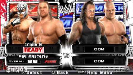 ���� ��� PSP WWE Smackdown VS RAW 2009